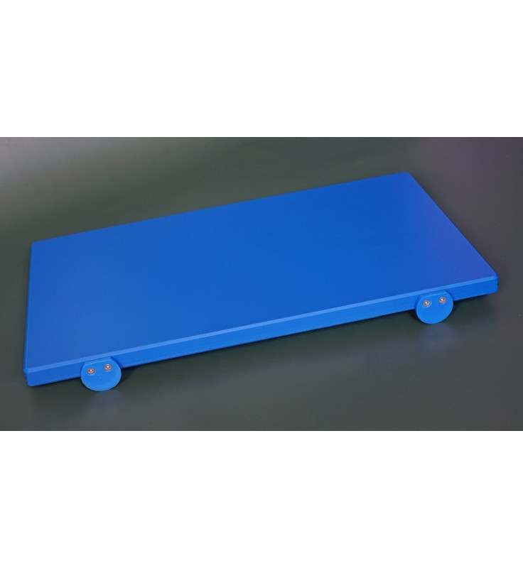 Tagliere Professionale In PE Blu Da Sp. 50 A 100 mm Con Fermi Laterali